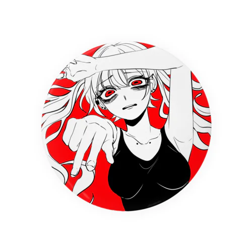 愛執染着少女 Tin Badge