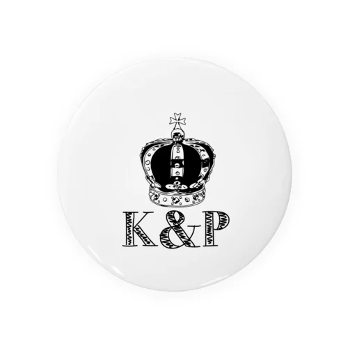 K&P Tin Badge