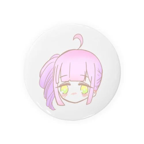 大人しい子 Tin Badge