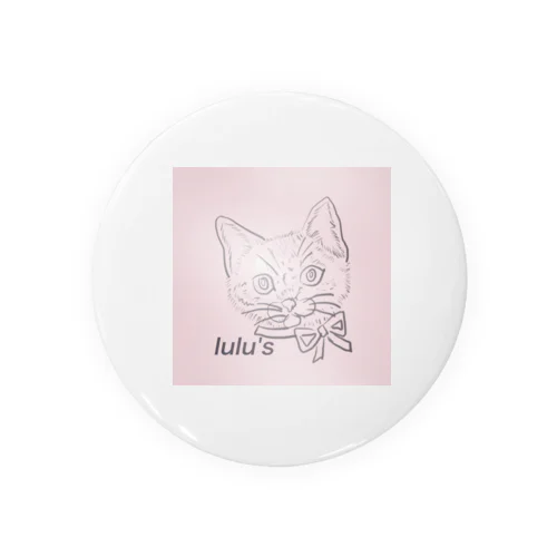 lulu's cat  缶バッジ