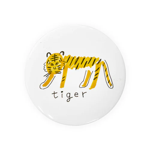 tigar Tin Badge