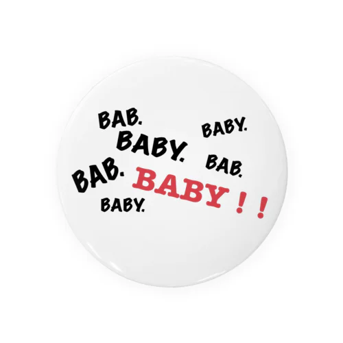 BaB.Baby!! Tin Badge