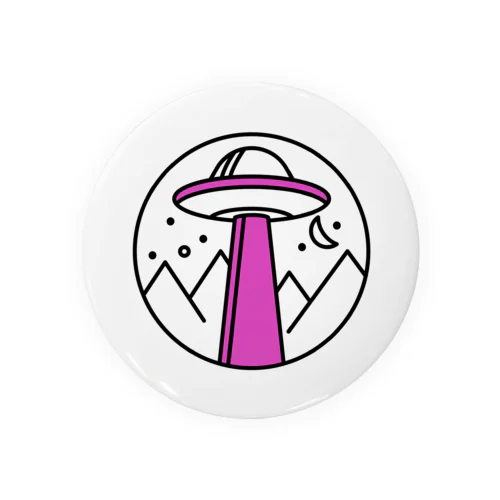 UFO  Tin Badge