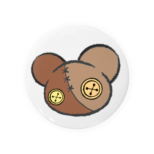 【つむぎはぎシリーズ】 ぺあべあーべあーず Tin Badge