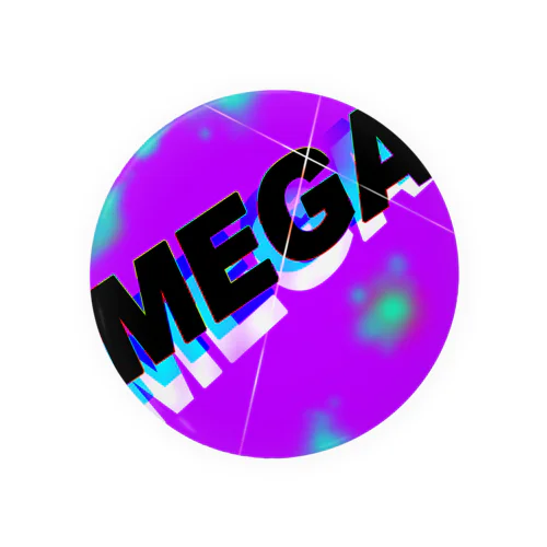 MEGA(紫) 缶バッジ