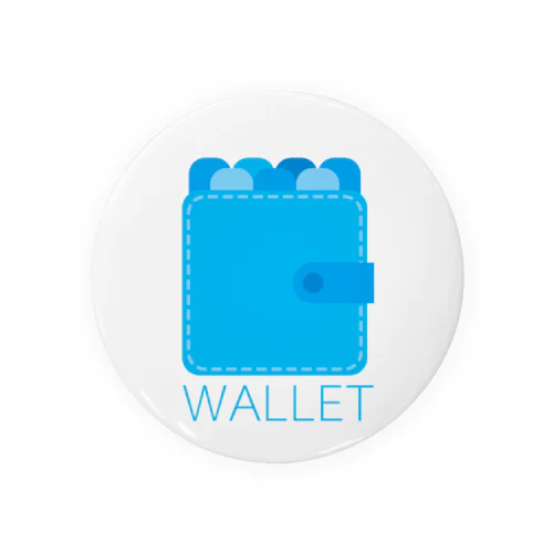 WALLET 缶バッジ
