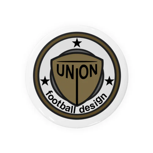 union football design Tin Badge