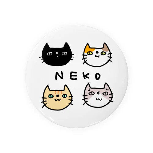 猫スペシャル！ Tin Badge