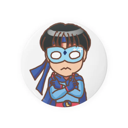 レオナルドマン デフォルメ Tin Badge