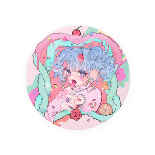 さくらんぼちゃん Tin Badge