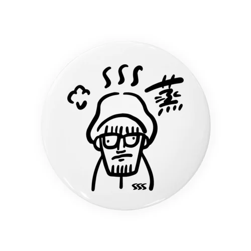 蒸瞑想グッズ_typeB Tin Badge