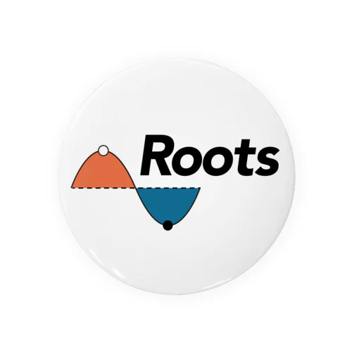 Roots 缶バッジ