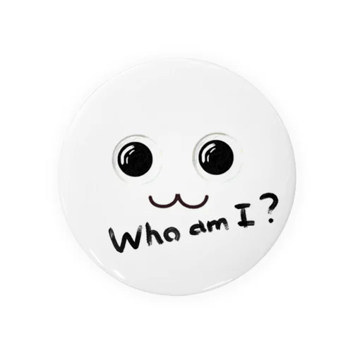 Who am I ? (わたしはだれ？) Tin Badge