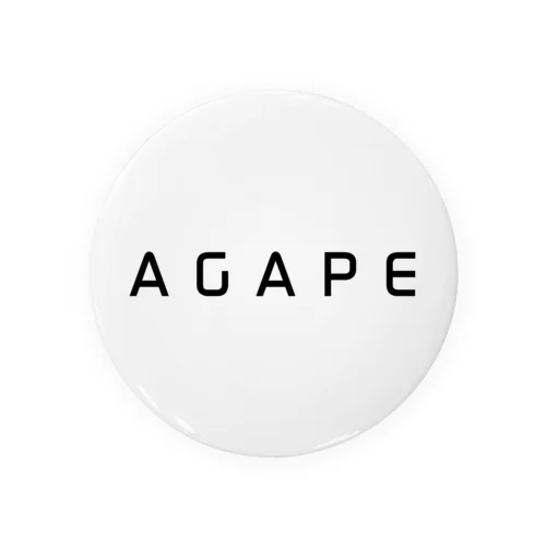 AGAPE Tin Badge