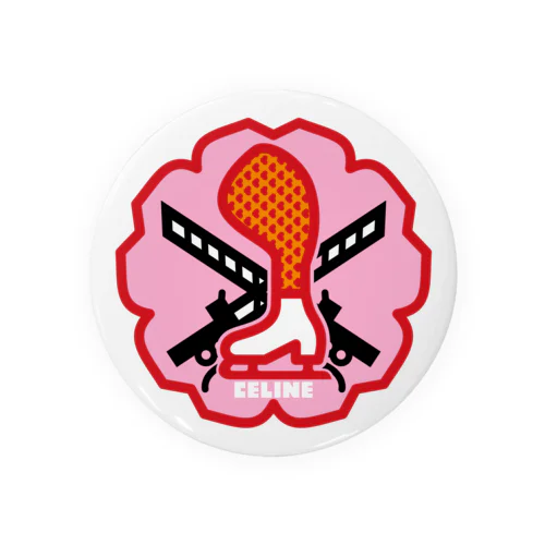 パ紋No.3424 CELINE  Tin Badge