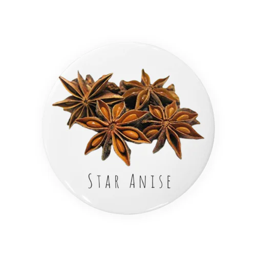 STAR ANISE 缶バッジ