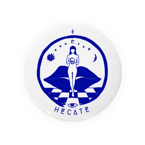 HECATE LOGO Tin Badge