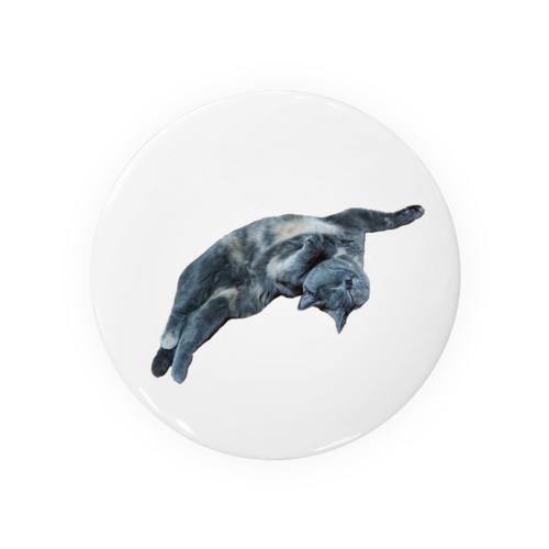 猫ごろんにゃ Tin Badge
