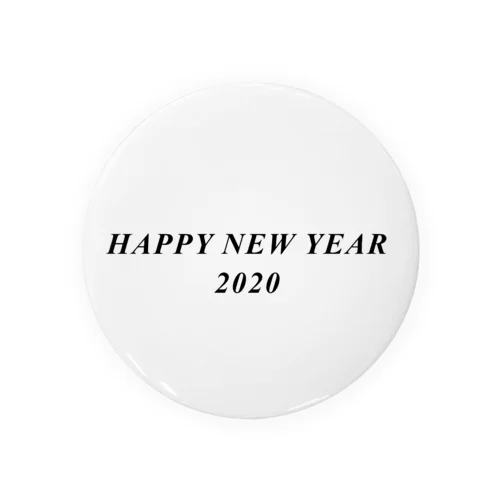 HAPPY NEW YEAR 2020 Tin Badge