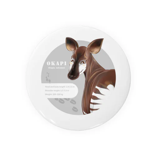 OKAPI 缶バッジ