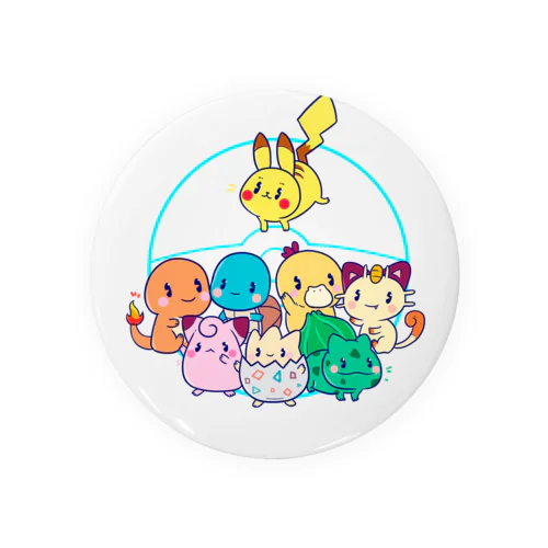 Pkecute Tin Badge