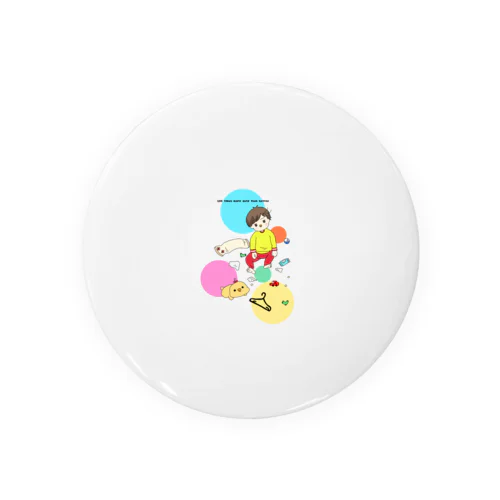 可愛さ余って憎さ百倍ちびピヨ Tin Badge