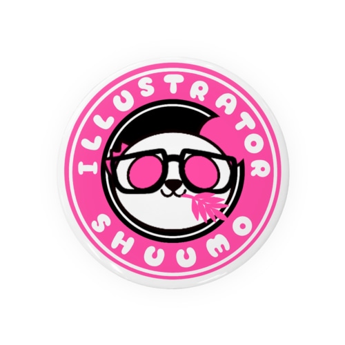シュモちゃんロゴ Tin Badge