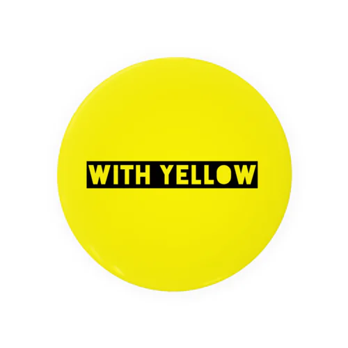 『 #withyellow 』バッジ 캔뱃지