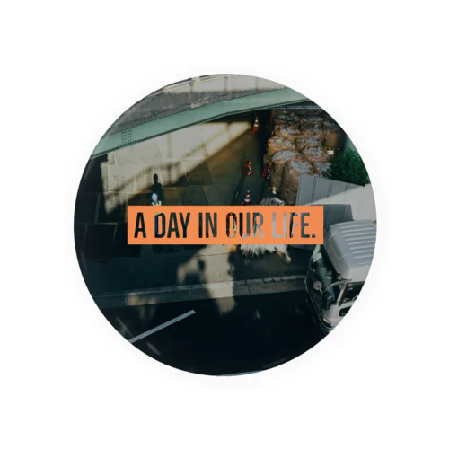 A day in our life. Tin Badge