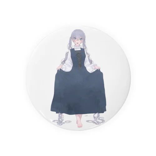 夢心地なあの子 Tin Badge