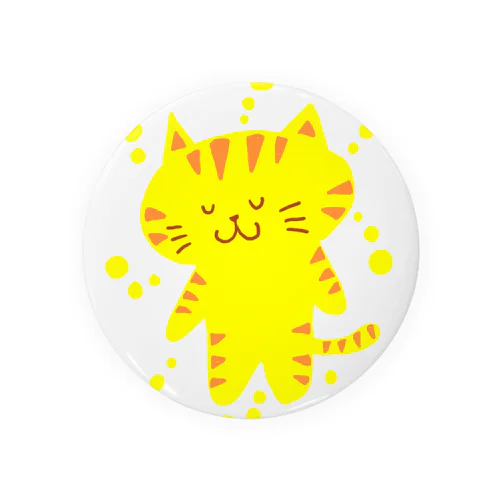 きいろいねこ Tin Badge