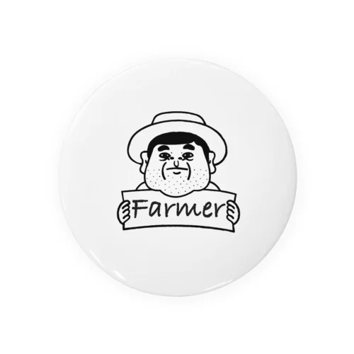 Farmer -農家のおじさん- Tin Badge