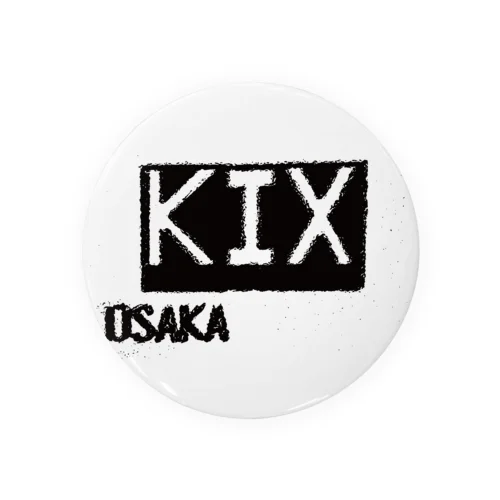 KIX Flight  Tin Badge