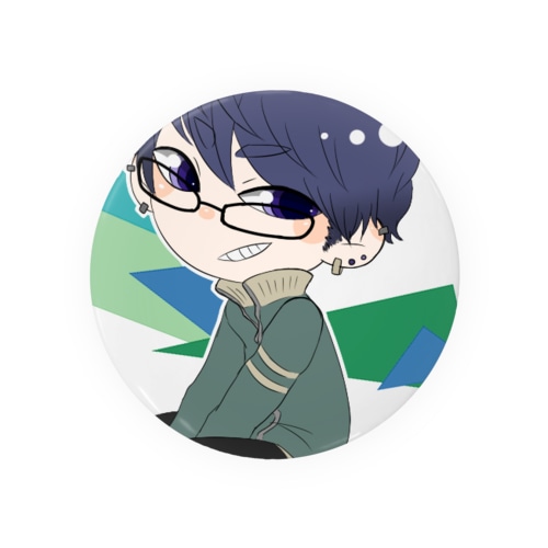おとこのこ Tin Badge