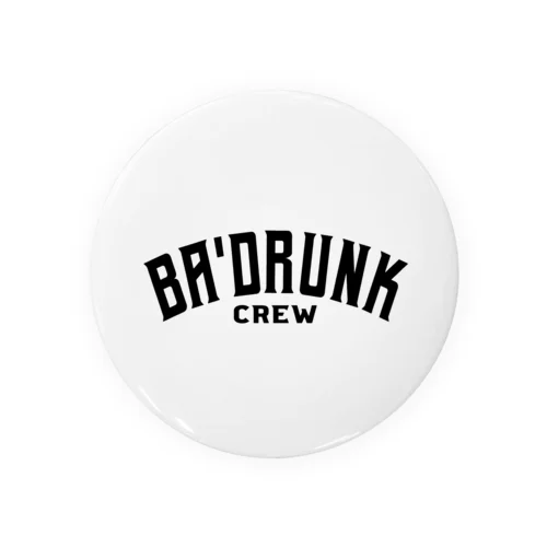 Ba'drunk ロゴ入りミニグッズ Tin Badge