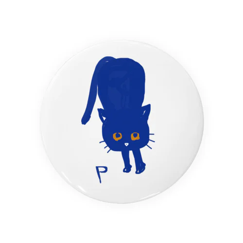 黒猫Pのおねだり Tin Badge