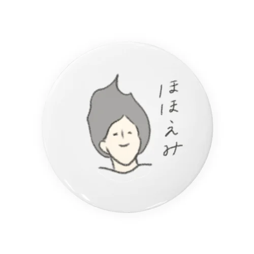 無重力ジョシ(ほほえみ) Tin Badge