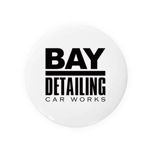 Bay Detailing Car Works Tin Badge
