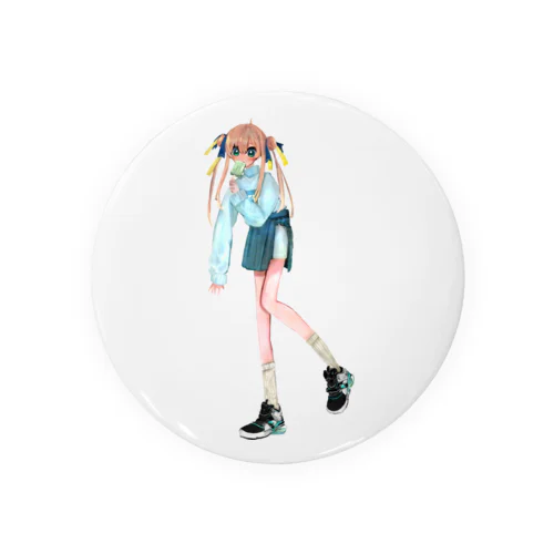 サブカル女子 Tin Badge