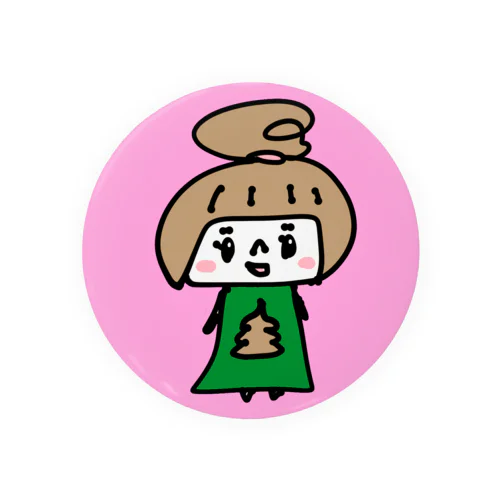 うんこちゃん（ピンク） Tin Badge