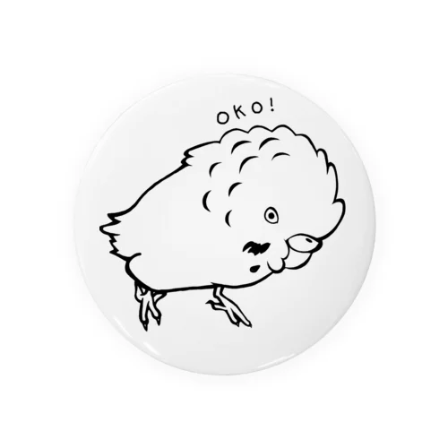 OKO！（セキセイインコ） Tin Badge