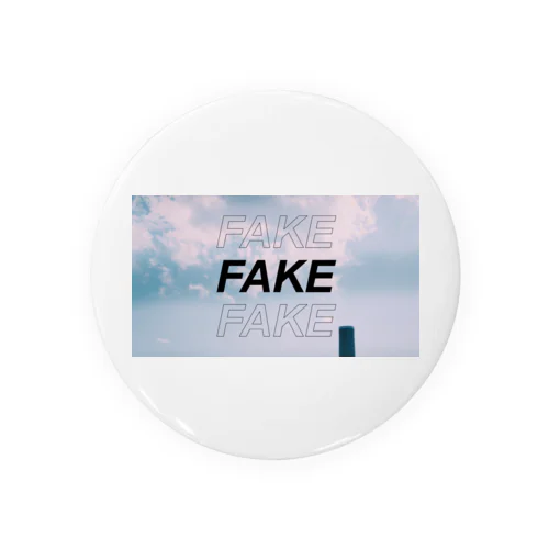 FAKE x⒊ Tin Badge