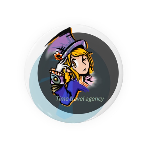 Time travel agency Tin Badge