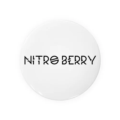 NITRO BERRY LOGO BLACK 缶バッジ