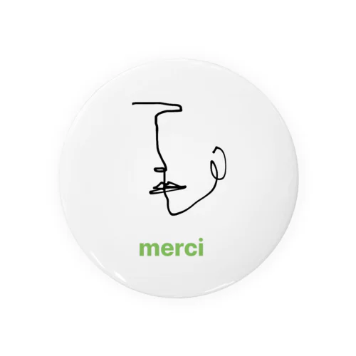 merci② 缶バッジ