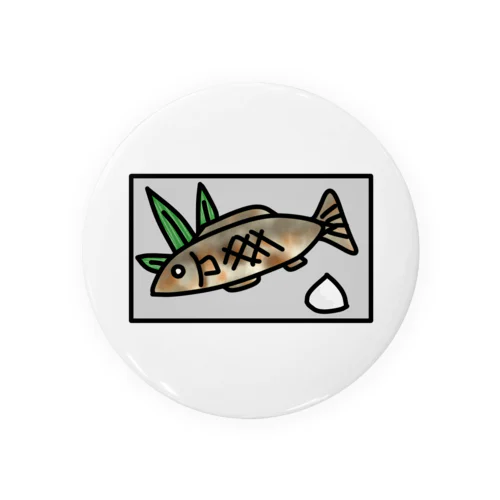 焼き魚 Tin Badge