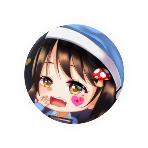 おおあくびりかごん Tin Badge