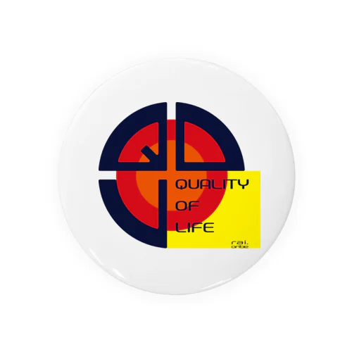 QOL Tin Badge