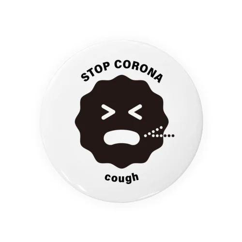 コロナマーク / cough Tin Badge