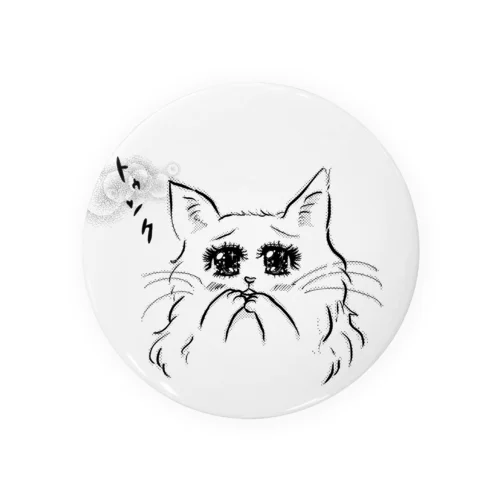 トゥンクねこ Tin Badge